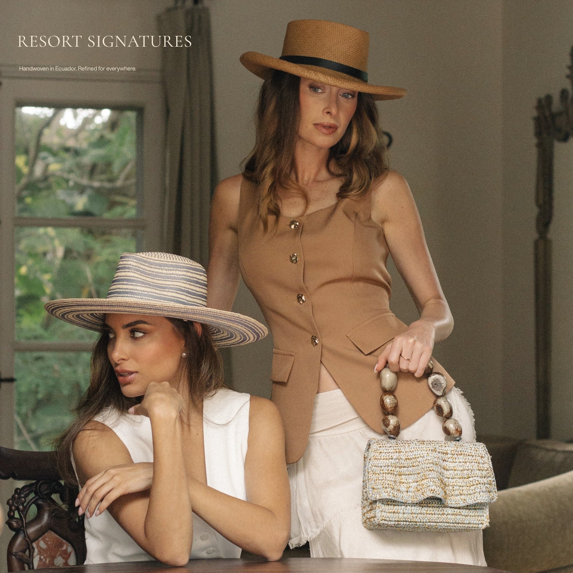 MAKIPALMATA | Handwoven Ecuadorian Luxury Hats